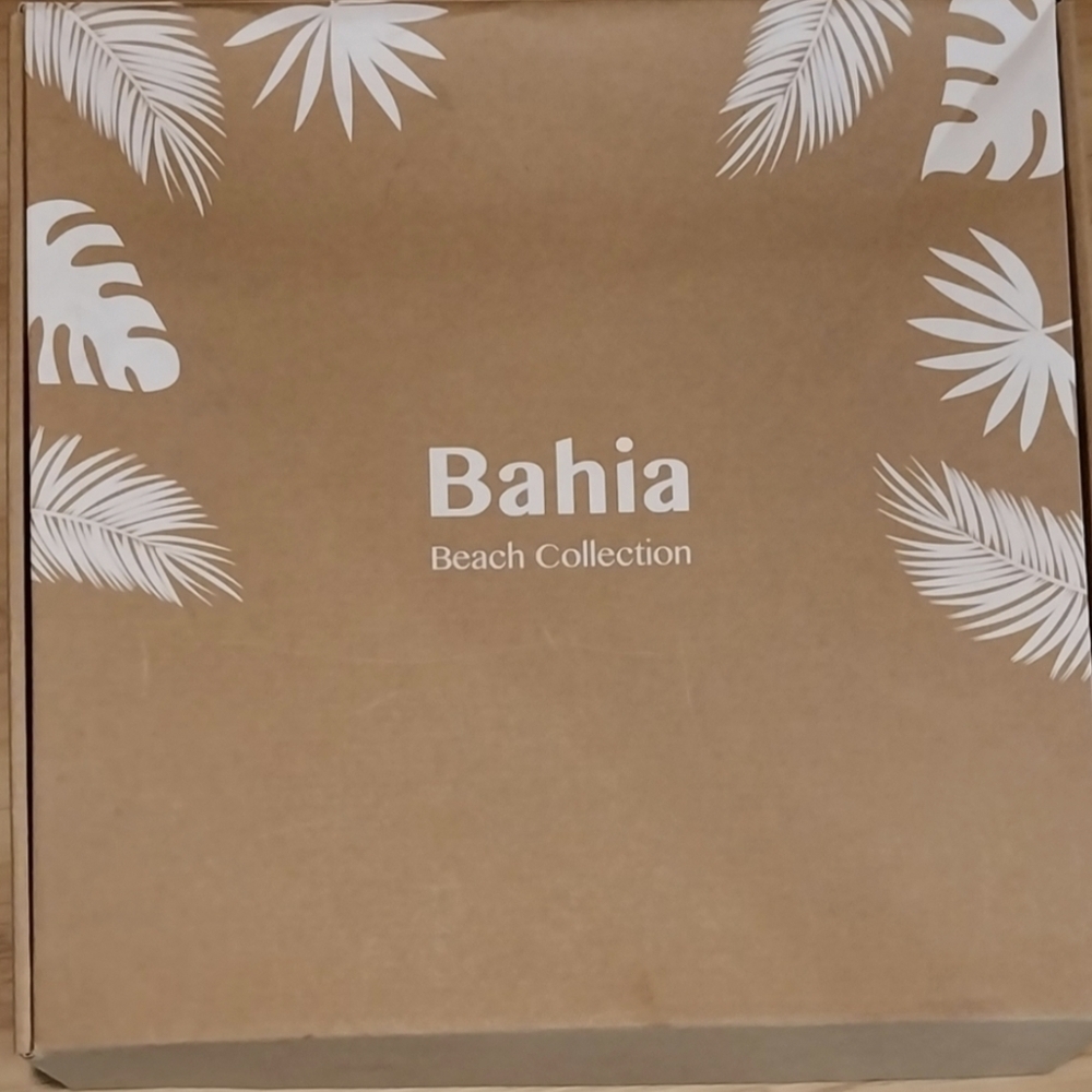 Bahia Raffia Hat Vacay Sun Hats Tropical Straw  Vacation Beach Hat - Picture 10 of 10
